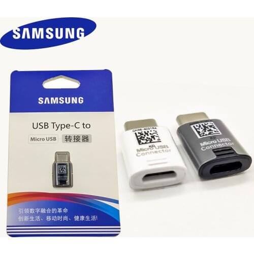 Samsung Micro USB to Type C Connector Adapter For Galaxy S10 S9 S8 Plus Note 8 9 10 A3 A5 For Xiaomi Huawei Mobile Phone Adapter