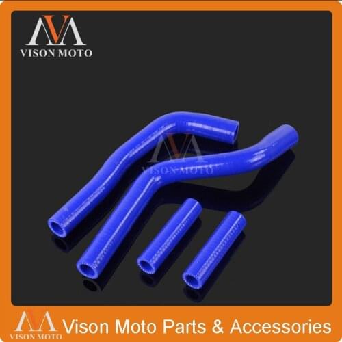 Silicone Radiator Coolant Hose For Yamaha YZ125 YZ125 2003 2004 2005 2006 2007 2008 Enduro Dirt Bike Racing Motorcycle Off Road