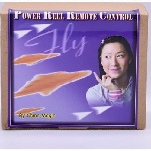 Power Reel - Remote Control Silk Flying Device Magic Tricks Stage Street Magia Scarves Flight Magica Illusion Gimmick Props