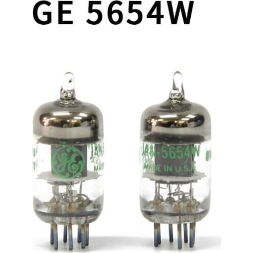 SOTAMIA 2Pcs GE 5654W Tube Valve Vacuum Tube Replacement 6J1 6*1 6AK5 EF95 CV4010 6AK5 CV403A CV403B Pairing Tube Amplifier DIY