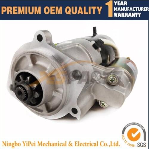 1C010-63010 1C010-63012 STARTER FOR KUBOTA M105X M6040 M6800 M7040 M8200 M8200F M9000 M96S