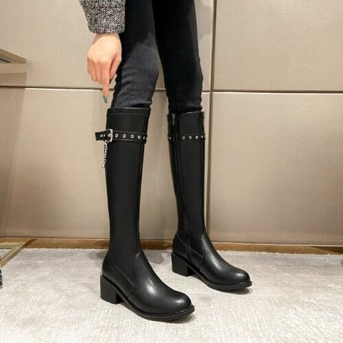 Женские высокие ботинки WHOHOLL China At AliExpress