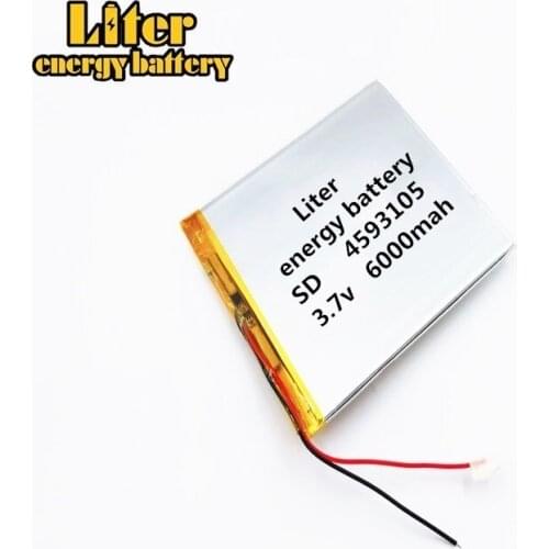 3.7V,6000mAH,4593105 Original L G battery polymer lithium ion battery;SmartQ T20,VI40, A86 Dual Core P85 Tablet PC