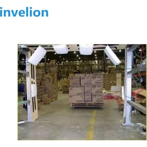 4pcs/lot high gain 12dbi linear polarization UHF RFID antenna long range high speed 120km/h+4pcs 1.5m cable