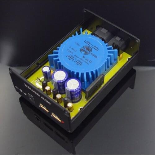 5V USB 15W DC Voltage Regulation Low Noise High Speed and Low Power Supply DC Port Dual Output Fever Linear Power Supply