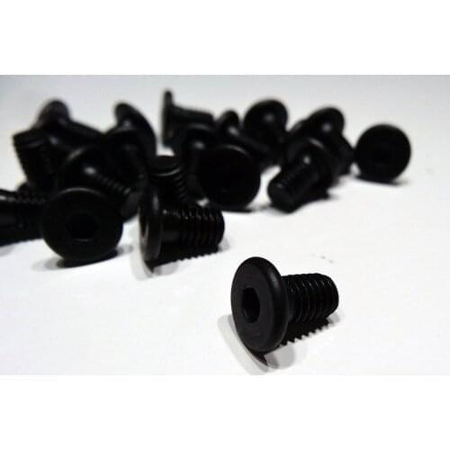 SWMAKER 50pcs CNC Openbuilds DIY parts Low Profile Screws M5x6mm