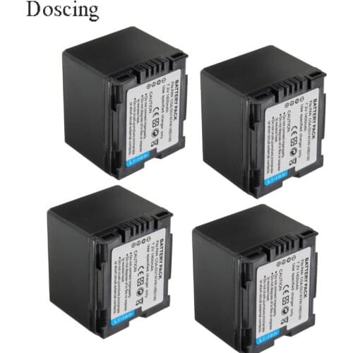 4Pcs CGA-DU14/VW-VBD140 Camera Battery For Panasonic DU06 DU07 NV-GS10 CGA-DU12 H258 GS28 GS328 GS320 GS188 GS180 GS1 GS50020