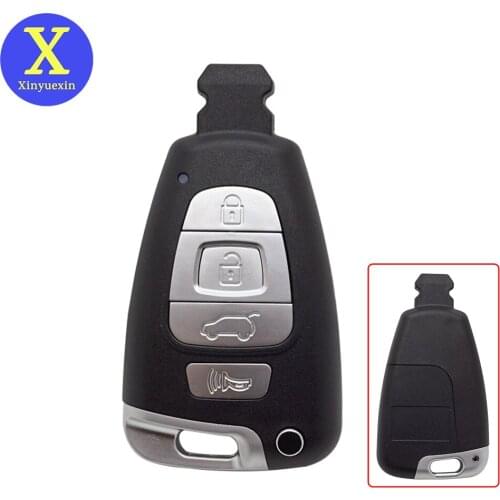 Xinyuexin 4 Button Remote Key Case Cover For Hyundai Veracruz Car Styling