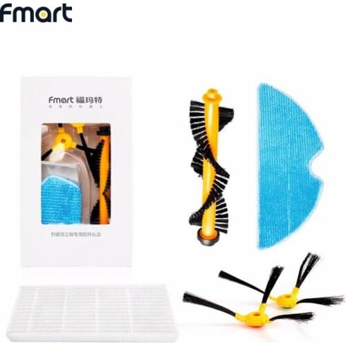 Vacuum Cleaner Parts/Accessories For Fmart YZ-U1S and YZ-V2 Include Rolling Brush/Side Brush/Mop/HEPA Filter