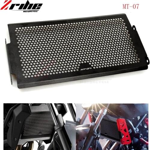 For Stainless Steel Motorcycle Radiator Guard Radiator Cover For Yamaha Mt07 Mt-07 FZ07 FZ-07 MT 07 2014 2015 2016 XSR700