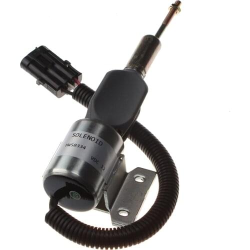 Holdwell Shut Off Solenoid 3930658 J930658 for Case IH Solenoid Fuel Pump Cummins 4BT 6BT