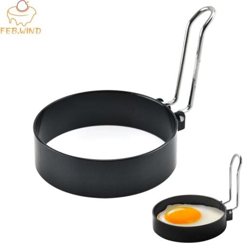 Stainless Steel Round Pancake/Egg Shaper Circle Egg Ring Mold Fried Eggs Form/Shaper Omelet Mould/Shaper Cooking Tools 091
