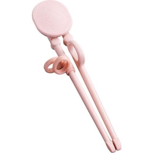 Hot Sale 1Pair Wheat Straw Chopsticks for Kids Eco Friendly Baby Training Chopsticks Lightweight Reusable Tableware for children