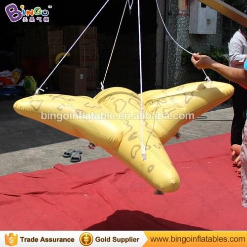 Outdoors decorations 1.2X1.3 meters inflatable devil fish / PVC material Vivid air sealed type devil fish inflatable toys