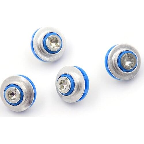 NEW 4pc Blue Screws for HP 3.5 HDD DC7800 DC7900 8000 8100 Z400 Z600 Screws Isolation Grommet 450712-001 Mute Mounting