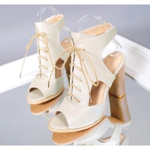 New Plus Big Size 33- 48 Sandals Ladies Platforms lady Fashion Dress Shoes Sexy High Heel Shoes Women Pumps M112