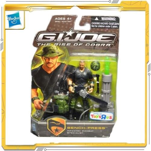 Original Hasbro G.I.Joe: Retaliation ROC BENCH-PRESS Action & Toy figures Model Toys For Children