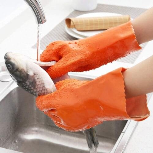 Potatoes Cleaning Gloves Kitchen Magic Non-Slip Vegetables Fruit Peeling Gloves For Home Kitchen Accessories Gants Jetable