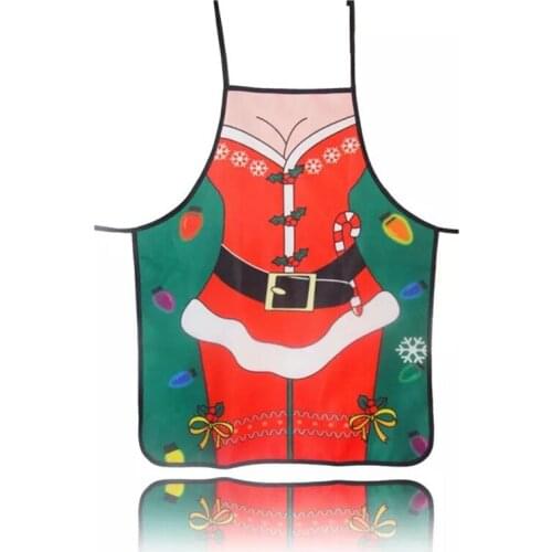 Christmas Decorations For Home 1Pcs Santa Claus Christmas Apron Xmas Decor Noel Navidad 2021 New Year Christmas Gift 50cm X 70cm