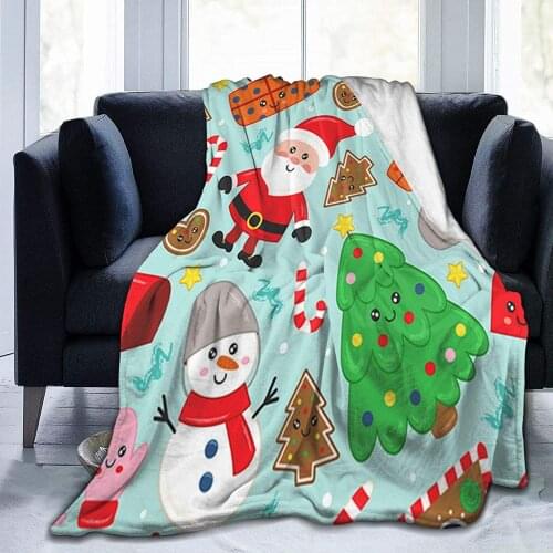 Christmas Throw Blanket Ultra-Soft Micro Fleece Blanket Movies Blanket for Bed Couch Living Room blankets blanket throw