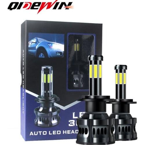 LED headlamp of X8 automobile with eight sides and 360 lights