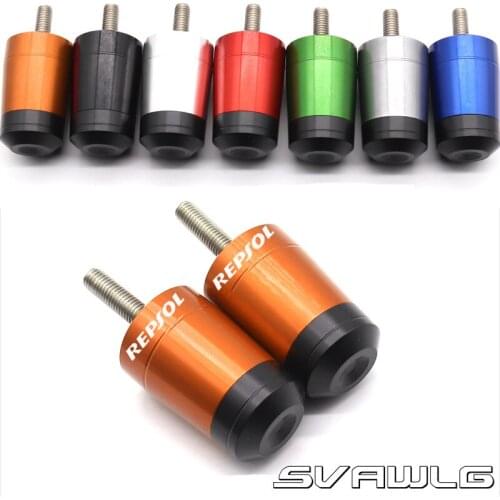 Universal Motorcycle Motocross CNC Aluminum 7/8" Bar End Handlebar For HONDA CBR600RR 2003 2004 2005 2006 CBR954RR 2002 2003