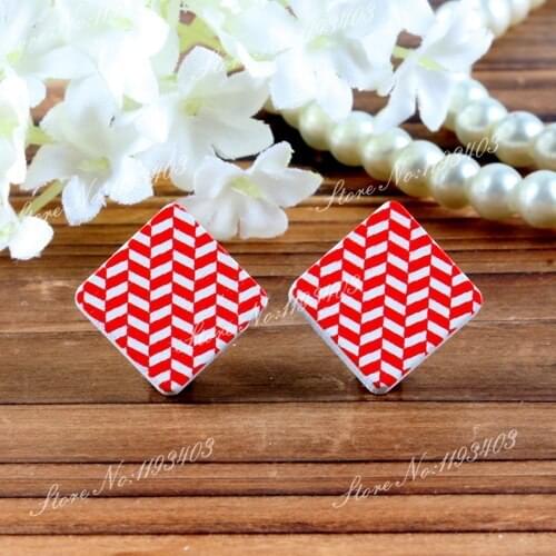 Square Shape High Quality Photo Wood Laser Cut Cabochon to make Rings, Earrings, Bobby pin,Necklaces, Bracelets