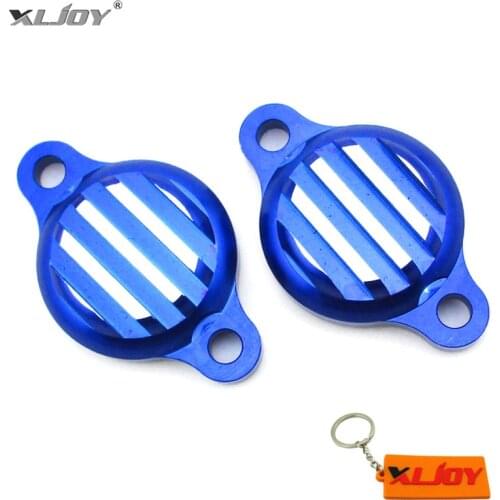 XLJOY Blue Aluminum CNC Tappet Valve Covers For SSR YCF YX 125cc 140cc ATV Quad Pit Dirt Monkey Bike Moped Scooter Motorcycle