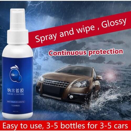 100ml Car Liquid Coat Super Hydrophobic Glass Coating Auto Polish Super Hydrophobic Nano Coating Car-styling Accessories
