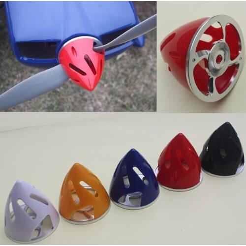 1piece 2.25"/57mm 2.25inch RC Airplane Aluminum Backplate Plastic Propeller Spinner