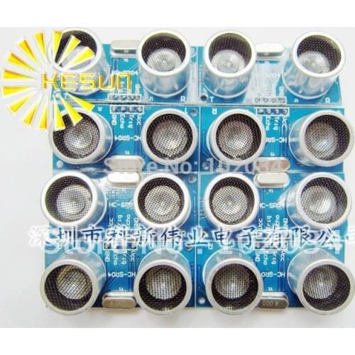 10pcs x 100% New the cheapest price HC-SR04 ultrasonic sensor distance measuring module