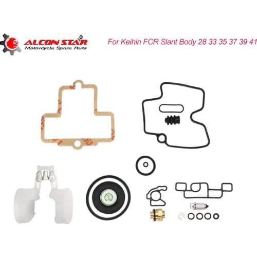 Alconstar- Carburetor Rebuild Kit For Keihin FCR Slant Body 28 33 35 37 39 41 carbs Carburetor Set Tool Gasket Accessories FCR