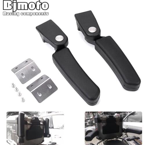 BJMOTO Drilling Required Motorcycle Rear Box Passenger Armrest For BMW R1200GS LC G310 GS F700/800GS ADV MT09 MT 09 Tail Boxs