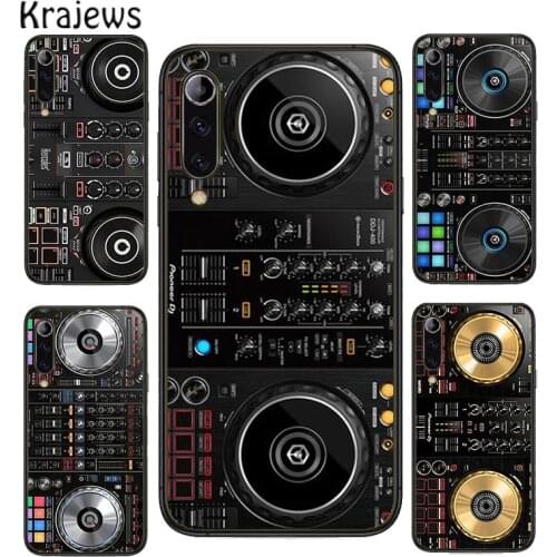 Krajews Diy Cover Digital Mixer Dj Turntabl Phone Case Cover For Huawei P20 P30 P40 Mate 20 30 40 Pro Lite P Smart 2019 2020 Z