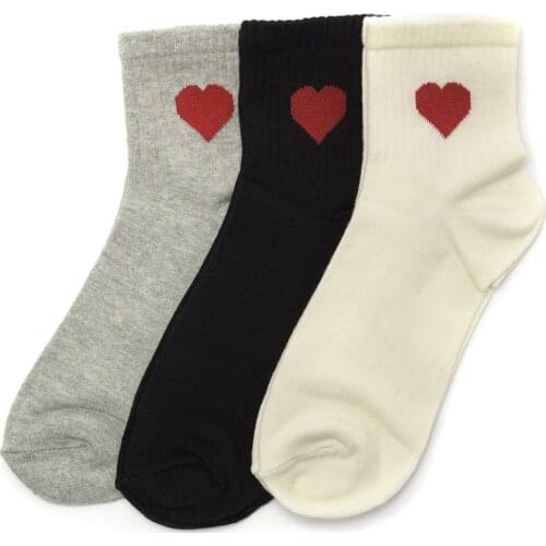 Black Patterned 3'lü Knitted Socks Turkish Made Fast Delivery