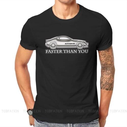 Faster Than You Graphic TShirt FORZA HORIZON Creative Streetwear Casual T Shirt Men Short Sleeve Gift Idea