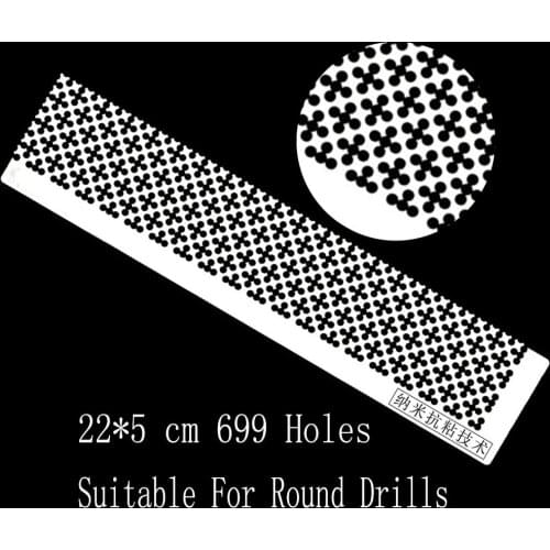 HUACAN DIY Diamond Painting Tools Drawing Ruler Round Drill Diamond Embroidery Accessory Stainless Steel