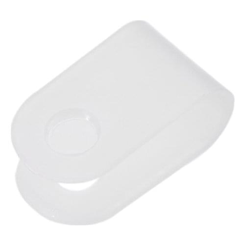 Uxcell Cable Clips 5.2mm U-clamp U Type Wire Fastener for Home Office Cords Management White 200Pcs