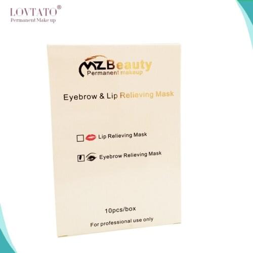 Tattoo Supplies Eyebrows Lip Paste Mask Sterilized Packing For Permanent Makeup Stopping Pain microblading accessories painless