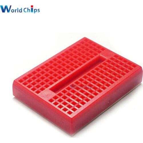 Mini Red Solderless Prototype Breadboard 170 Tie-points for Arduino Shield