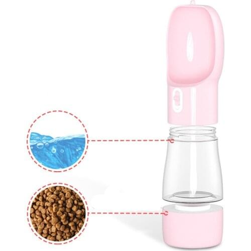Dog Water Bottle Multifunctional Pet Water Cup Outgoing Dog Bowl For Food And Water Feeder Travel Peed Food Bowl For Dogs