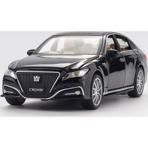 Hot-selling simulation 1:32 alloy pull back crown car model,6-door sound and light,classic ornaments,free shipping