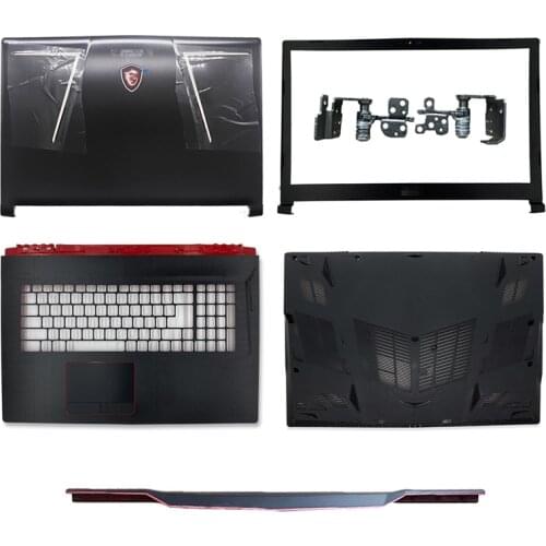 New For MSI GE73 GE73VR 7RF-006CN MS-17C5 17C1 17C7 Palmrest Upper Case C Cover/Bottom Case Black