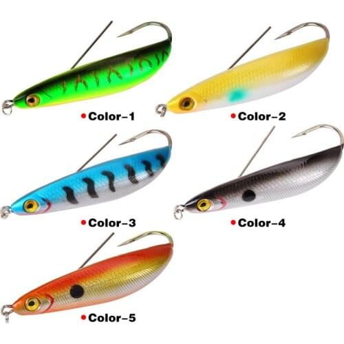 Fishing Lures 8.5cm 19.9g Luya Metal Sequins Submerged Long Throw Single Quality Hook Simulation Hard Bait Fake Bait Artificial