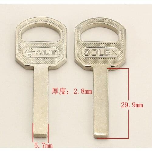 YP501 House Empty Key blanks Supplies Blank keys 10 pieces/lot