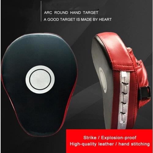 1/2PCS Boxing Target MMA Martial Thai Kick Pad Kit Black Karate Training Mitt Focus Punch Pads Sparring Boxing Bags