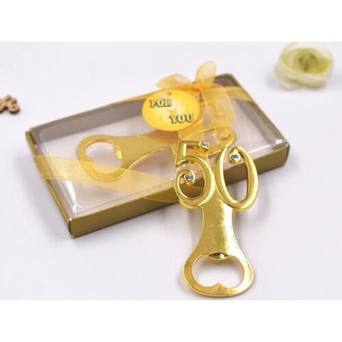50 legering bier flesopener huwelijksgeschenken Europa en de Verenigde Staten kleine gift opener