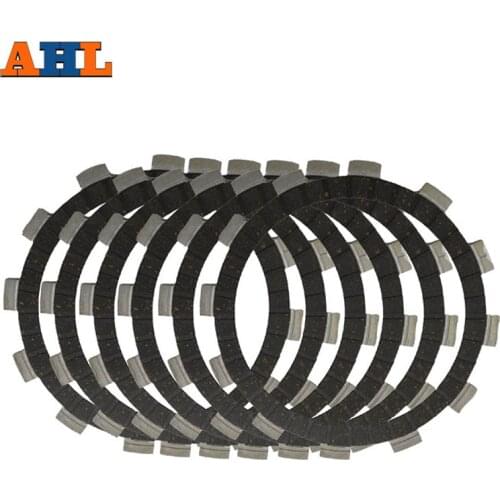 AHL Motorcycle Clutch Friction Plates Set For SUZUKI INAZUMA 400 750 Clutch Lining 6PCS #CP-0007