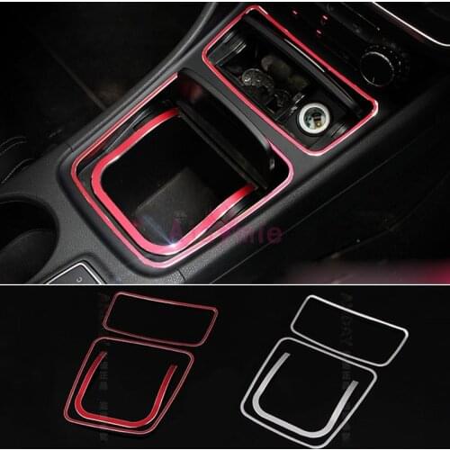 Accessories For Mercedes Benz AMG GLA 260 CLA A200 W176 C117 W117 X156 Storage Box Cover Ashtray Trim Chrome Car Styling
