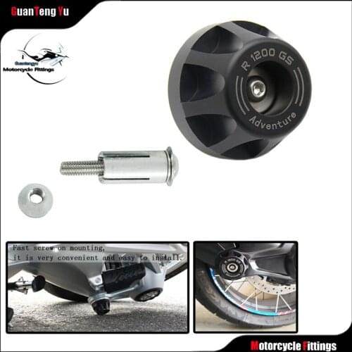 For BMW R1250GS Adventure R1200GS ADV LC wheel protection motorbike crash pads Slider R1250R RT Anti-drop block Falling Protect